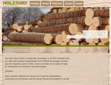 Tablet Screenshot of holz-huber.at